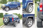 Установка расширителей арок