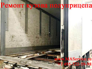 Замена и ремонт полов изотермических полуприцепов