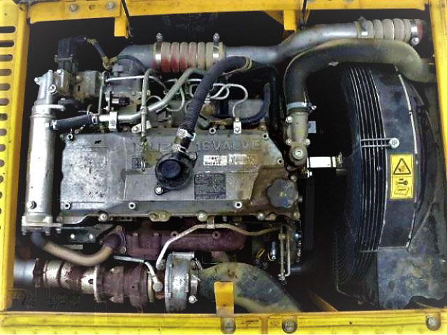 Двигатель 4hk1 где находится номер Ремонт двигателя на экскаваторе JCB - Ремонт грузовиков, тракторов, автобусов, к